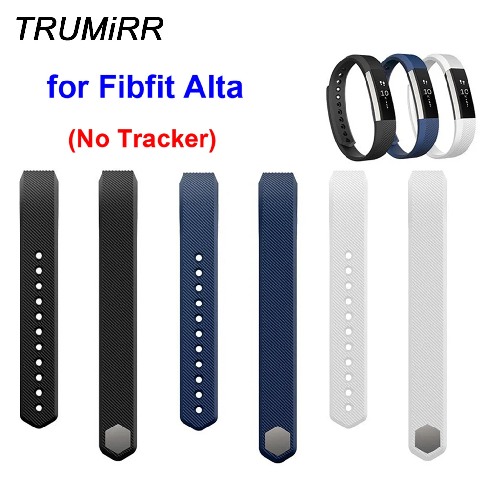 Silicone Rubber Bracelet for Fitbit Alta Smart Fitness Watch Band Wrist Strap with Metal Clasp Buckle Multi Colors (No Tracker)
Silicone Rubber Bracelet for Fitbit Alta Smart Fitness Watch Band Wrist Strap with Metal Clasp Buckle Multi Colors (No Tracker)