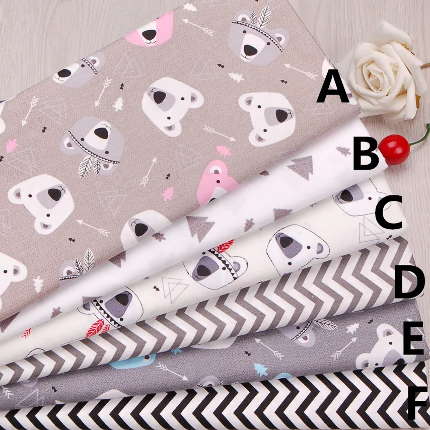 160CMx50CM bear fabric infant baby bedding linens fabric cotton patchwork fabric tecidos quilting cloth sewing tissue
160CMx50CM bear fabric infant baby bedding linens fabric cotton patchwork fabric tecidos quilting cloth sewing tissue