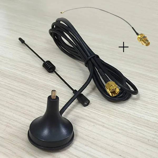 433Mhz radio antenna 3dbi magnetic base extension cable 1.5m RP SMA male + RF IPX / u.fl Switch RP-SMA Female Pigtail Cable 15cm
433Mhz radio antenna 3dbi magnetic base extension cable 1.5m RP SMA male + RF IPX / u.fl Switch RP-SMA Female Pigtail Cable 15cm
