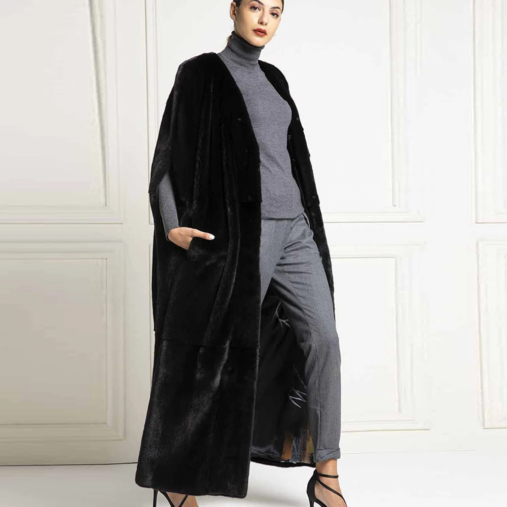 TOPFUR 2019 Winter X-Long Real Fur Coat Women Real Fur Customized Natural Real Mink Fur Coat Women Half Sleeves Full Pelt V-Neck
TOPFUR 2019 Winter X-Long Real Fur Coat Women Real Fur Customized Natural Real Mink Fur Coat Women Half Sleeves Full Pelt V-Neck
