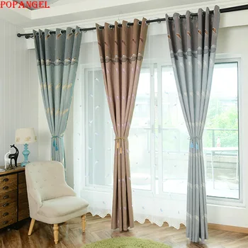 Popangel New Hot Sale Gray Jacquard Darkening Thermal Insulated Polyester Living Room Window Curtains Free Shipping Customized
Popangel New Hot Sale Gray Jacquard Darkening Thermal Insulated Polyester Living Room Window Curtains Free Shipping Customized