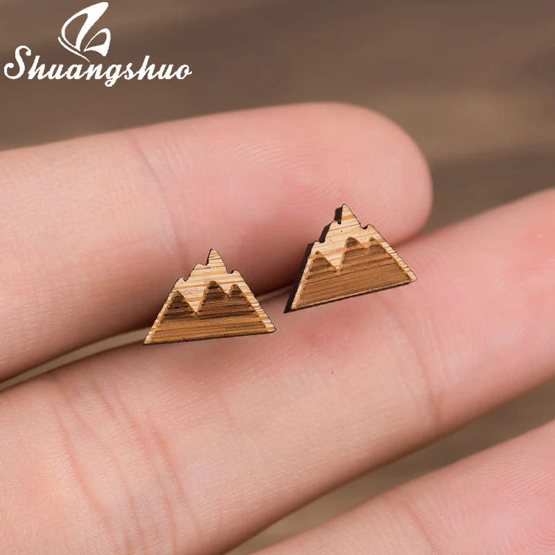 Shuangshuo Mountain Earrings Stud Snowcapped Mountain Jewelry for Women Outdoor Enthusiast Gifts Geometric Stud Earrings brincos
Shuangshuo Mountain Earrings Stud Snowcapped Mountain Jewelry for Women Outdoor Enthusiast Gifts Geometric Stud Earrings brincos