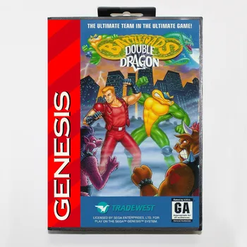 Battletoads and Double Dragon 16 Bit MD Game Card Include Retail Box For Sega Genesis & Mega Drive
Battletoads and Double Dragon 16 Bit MD Game Card Include Retail Box For Sega Genesis & Mega Drive