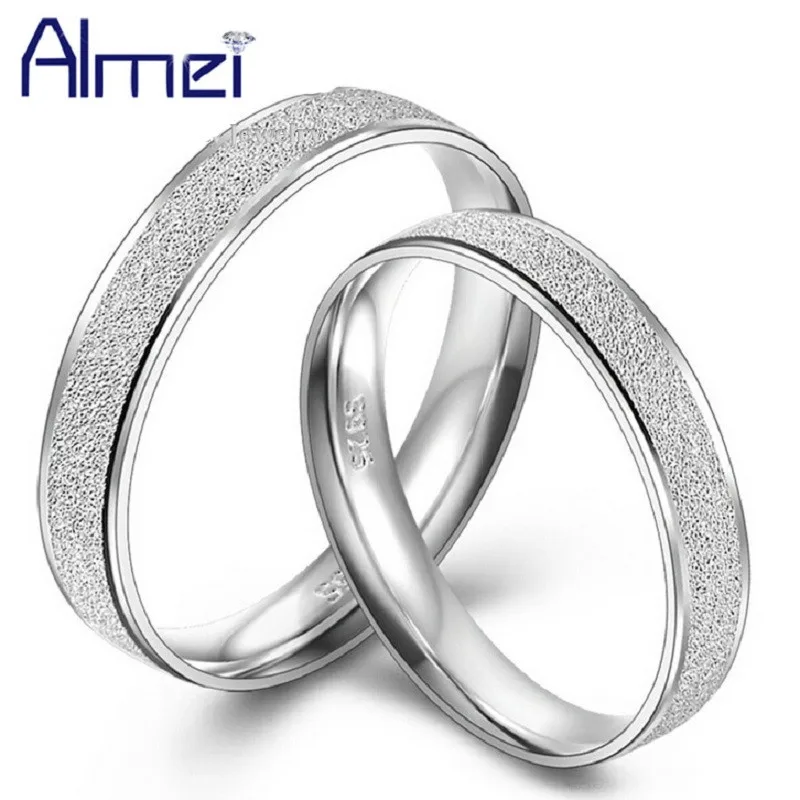Almei Couple Rings Silver Color Wedding Accessoires Women Men Band Engagement Ring Lovers Bijoux Pair Anillos Wedding Anel J047
Almei Couple Rings Silver Color Wedding Accessoires Women Men Band Engagement Ring Lovers Bijoux Pair Anillos Wedding Anel J047
