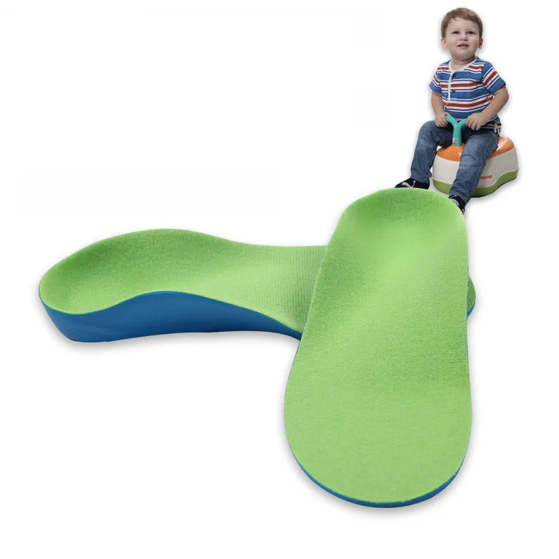

BORDER FOR TRAVELER Orthopedic Insoles Breathable Comfortable Children insoles Flat Feet Arch Support Kids Shoe Insoles Pads