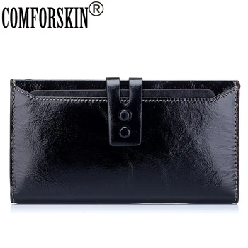 COMFROSKIN Billetera Mujer Luxurious European and American Style 100% Genuine Leather Women's Wallet Large Capacity Card Wallet
COMFROSKIN Billetera Mujer Luxurious European and American Style 100% Genuine Leather Women's Wallet Large Capacity Card Wallet
