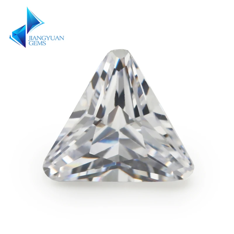 Size 5*5~8*8mm Triangle Chamfered Comer Shape Zircon 5A White CZ Synthetic Gems Brilliant Cut Cubic Zirconia For Jewelry
Size 5*5~8*8mm Triangle Chamfered Comer Shape Zircon 5A White CZ Synthetic Gems Brilliant Cut Cubic Zirconia For Jewelry