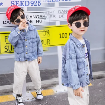 Kids Denim Jacket Boys Spring 2019 Autumn Fall Boutique Children Toddler British Style Top 1 to 7 Years
Kids Denim Jacket Boys Spring 2019 Autumn Fall Boutique Children Toddler British Style Top 1 to 7 Years