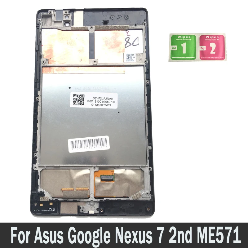 For ASUS Google Nexus 7 2nd 2013 FHD ME571 ME571K ME571KL LCDs Touch Screen Digitizer Sensors Assembly Frame Replacement Parts
For ASUS Google Nexus 7 2nd 2013 FHD ME571 ME571K ME571KL LCDs Touch Screen Digitizer Sensors Assembly Frame Replacement Parts