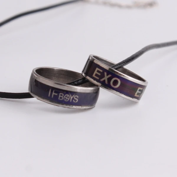 free shipping New change color stainless steel Ring Korean Star Team EXO TBOYS rings for women
free shipping New change color stainless steel Ring Korean Star Team EXO TBOYS rings for women