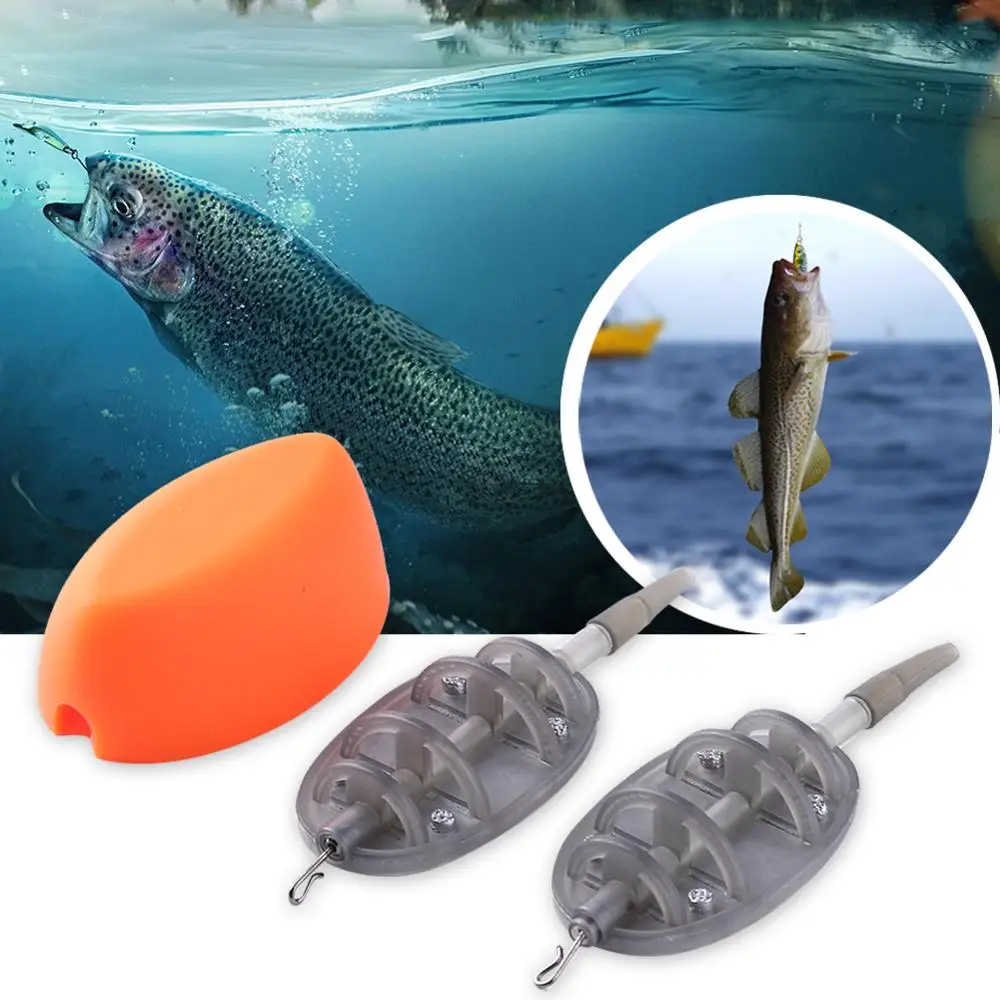 30g Feeder Set Pin with bait plumb bob Feeding Fishing Tackle Feeder device Fishhooks Pesca Tackle Accessories with Bait Mould
30g Feeder Set Pin with bait plumb bob Feeding Fishing Tackle Feeder device Fishhooks Pesca Tackle Accessories with Bait Mould