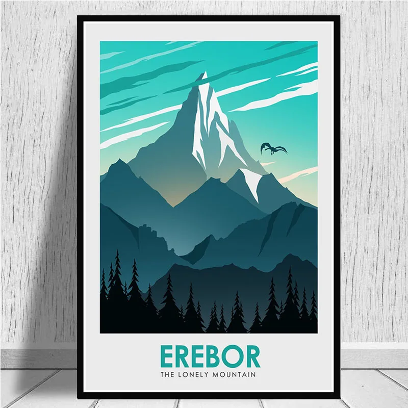 Posters and Prints The Lord of the Rings Movie Erebor Isengard Poster Wall Art Picture Canvas Painting for Room Home Decor
Posters and Prints The Lord of the Rings Movie Erebor Isengard Poster Wall Art Picture Canvas Painting for Room Home Decor