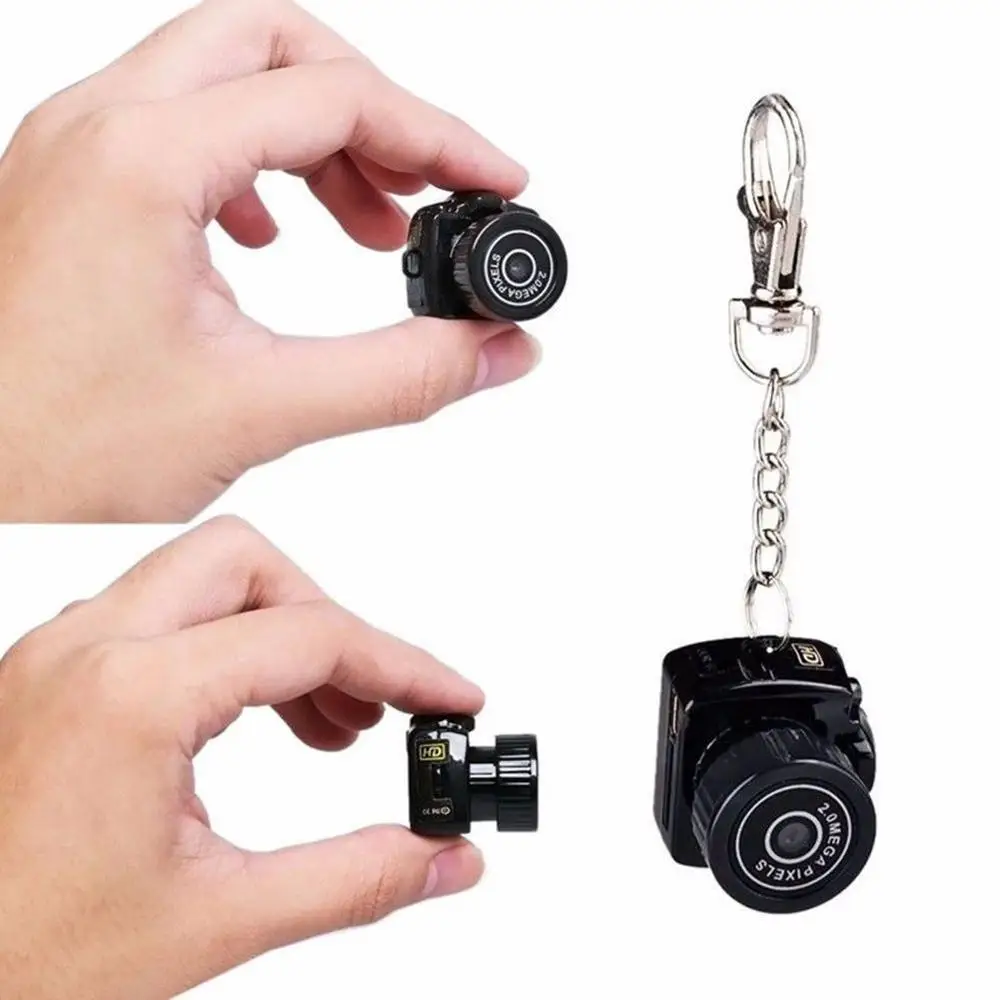 Y2000 Mini Camera Camcorder HD 1080P Micro DVR Camcorder Portable Webcam Video Voice Recorder Camera
Y2000 Mini Camera Camcorder HD 1080P Micro DVR Camcorder Portable Webcam Video Voice Recorder Camera