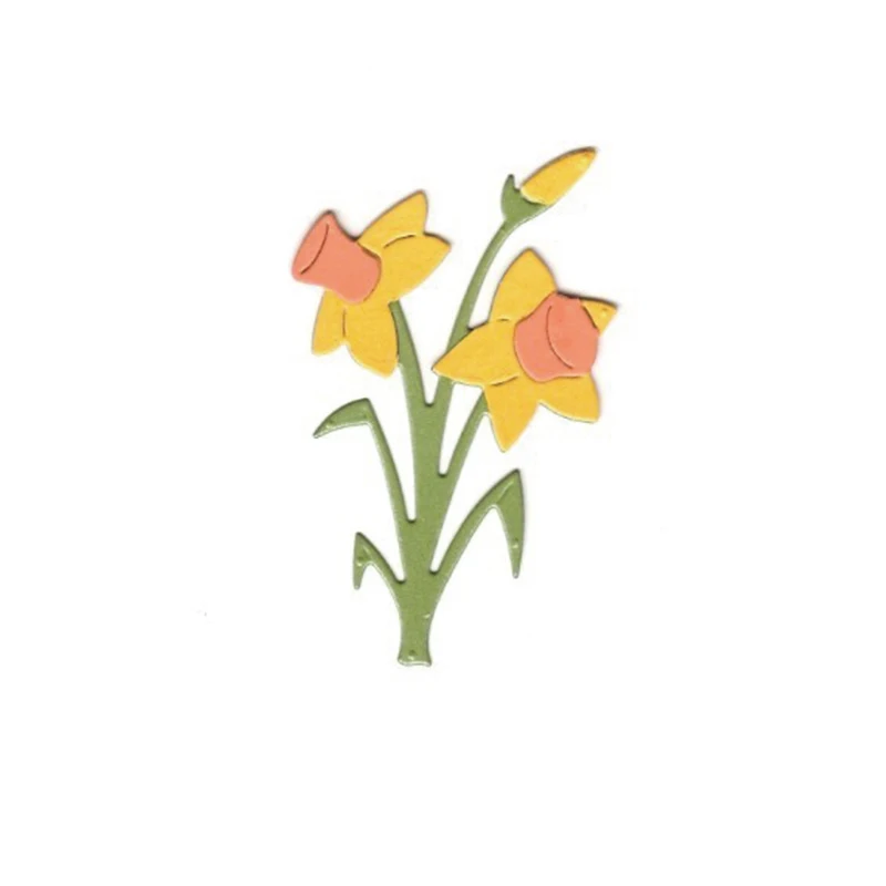 Daffodils Metal Cutting Dies NewStencils for DIY Scrapbooking Ablum Photo Paper Card Craft Fun Decor Embossing Template
Daffodils Metal Cutting Dies NewStencils for DIY Scrapbooking Ablum Photo Paper Card Craft Fun Decor Embossing Template