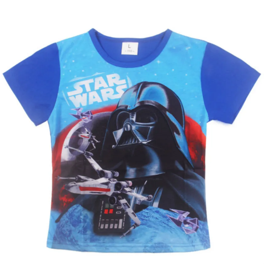 Toddler boys t-shirts girls clothes short-sleeved wars tshirt kids Baby Clothing Summer clothes children clothing blue tops tee
Toddler boys t-shirts girls clothes short-sleeved wars tshirt kids Baby Clothing Summer clothes children clothing blue tops tee