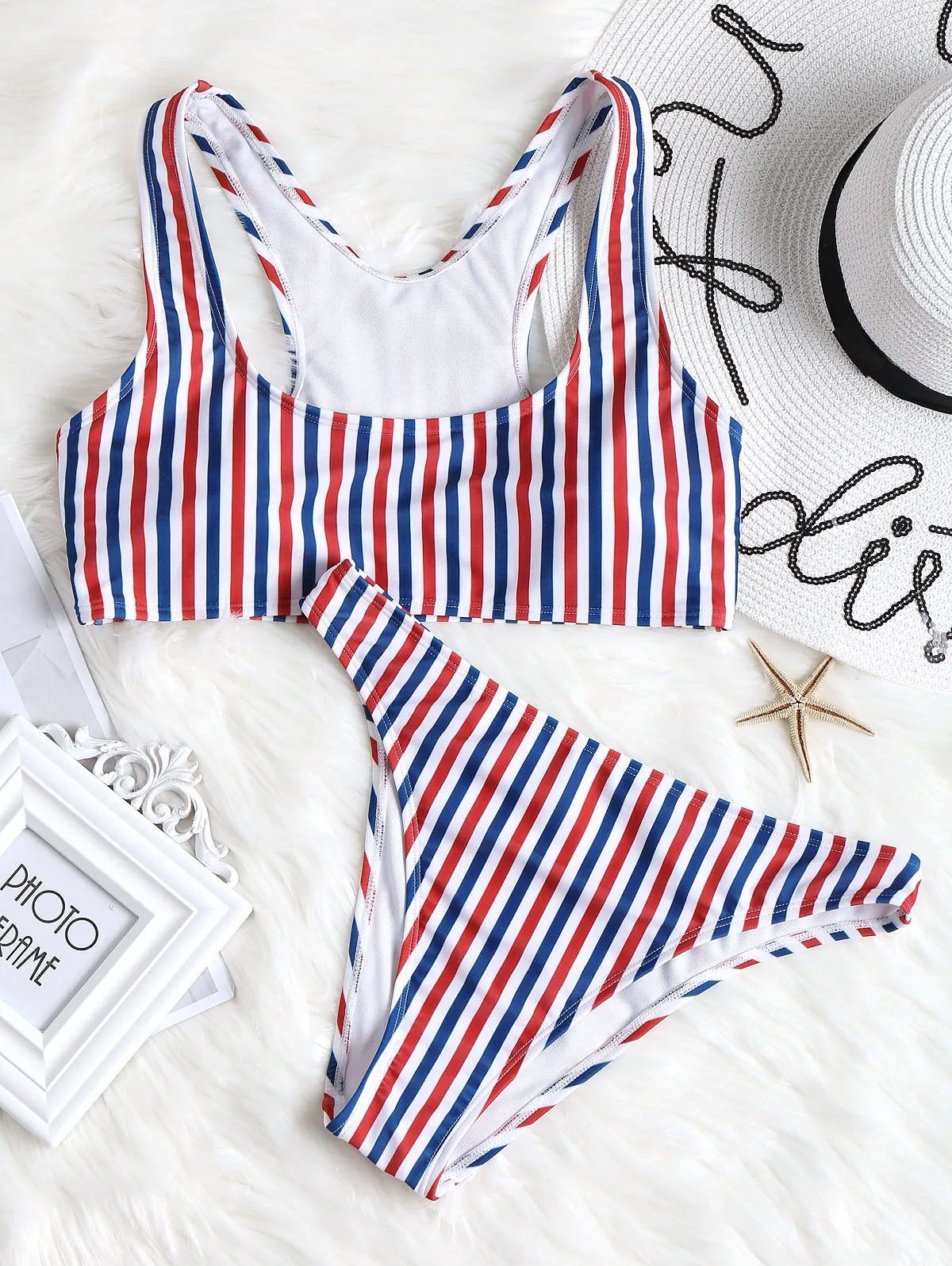Women Swimsuit Swimwear Colorful Striped Racerback Bikini Set Brazilian Biquni Beach Swimwear for Women S/M/L
Women Swimsuit Swimwear Colorful Striped Racerback Bikini Set Brazilian Biquni Beach Swimwear for Women S/M/L
