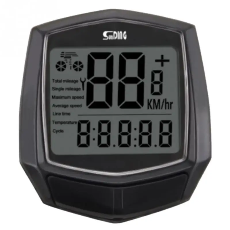 Wired Sensor Backlight Accessories Thermometer Cycling Computer Digital Riding Black Waterproof Stopwatch Bicycle Speedometer
Wired Sensor Backlight Accessories Thermometer Cycling Computer Digital Riding Black Waterproof Stopwatch Bicycle Speedometer