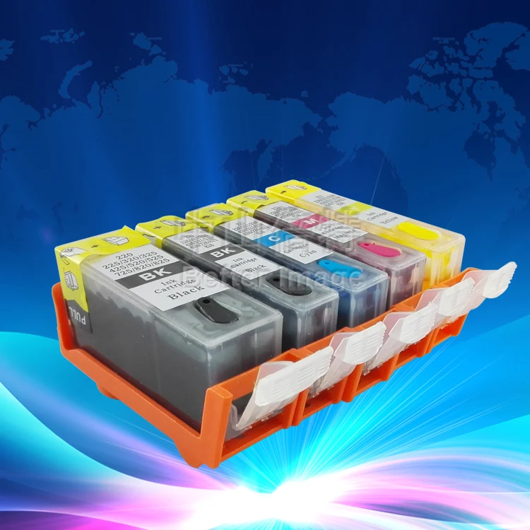 INK WAY 5 SETS PGI-670 CLI-671 edible ink cartridge with one time chips for MG7760 MG7766 MG7765 etc.
INK WAY 5 SETS PGI-670 CLI-671 edible ink cartridge with one time chips for MG7760 MG7766 MG7765 etc.