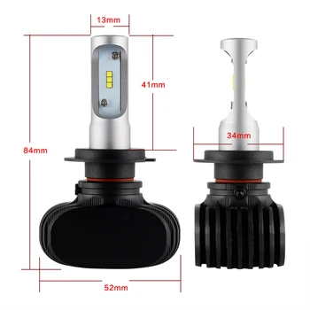 Auto Car Headlight H7 50W 8000LM 6500K CSP LED Conversion Kit Lamp Bulb Super Brightness
Auto Car Headlight H7 50W 8000LM 6500K CSP LED Conversion Kit Lamp Bulb Super Brightness