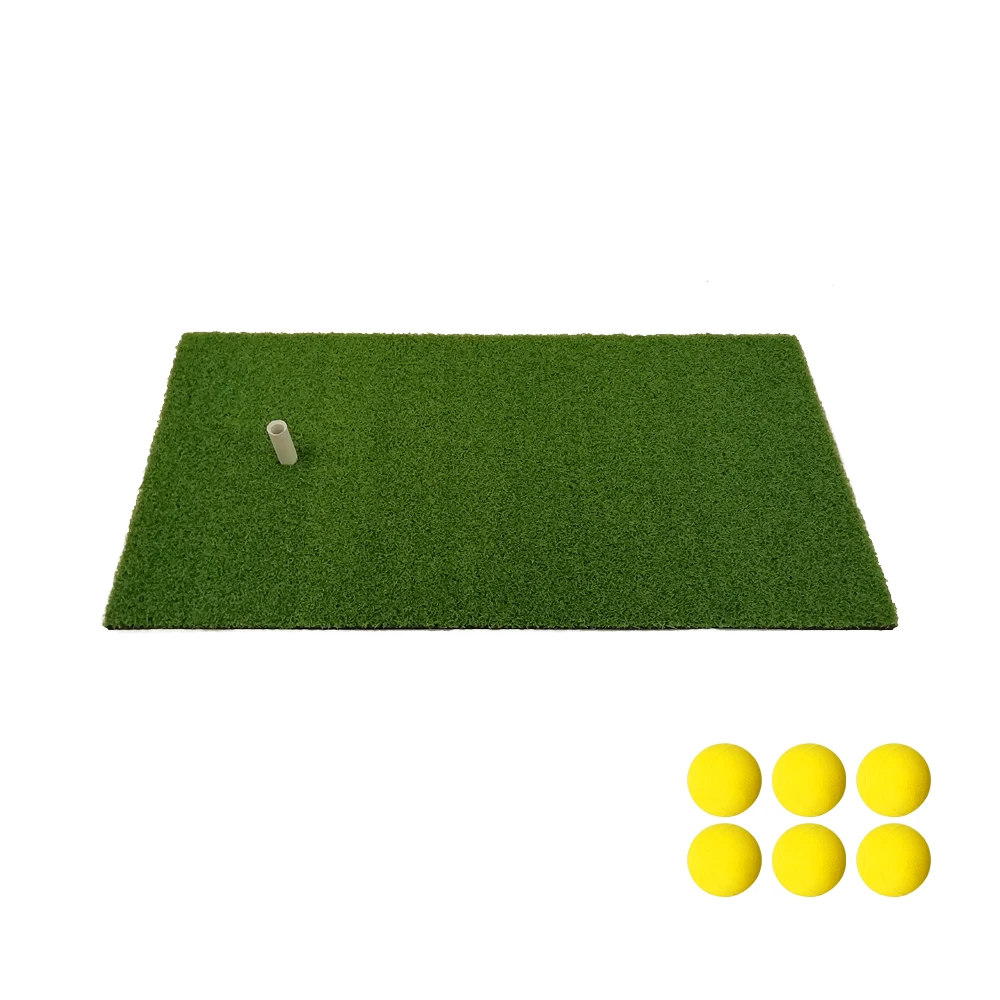 Golf Mat Residential Practice Swing Mat 12''x24'' Golf Hitting Mat with Rubber Tee Realistic Synthetic Turf Grass Golf Pad
Golf Mat Residential Practice Swing Mat 12''x24'' Golf Hitting Mat with Rubber Tee Realistic Synthetic Turf Grass Golf Pad