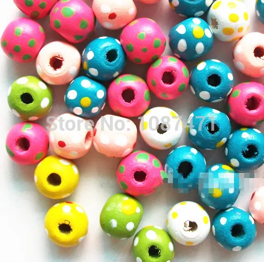 set of 1000pcs mixed color polka dot wood beads with a hole for jewelry fitting diy accessories charm pendant kids jewelry craft
set of 1000pcs mixed color polka dot wood beads with a hole for jewelry fitting diy accessories charm pendant kids jewelry craft