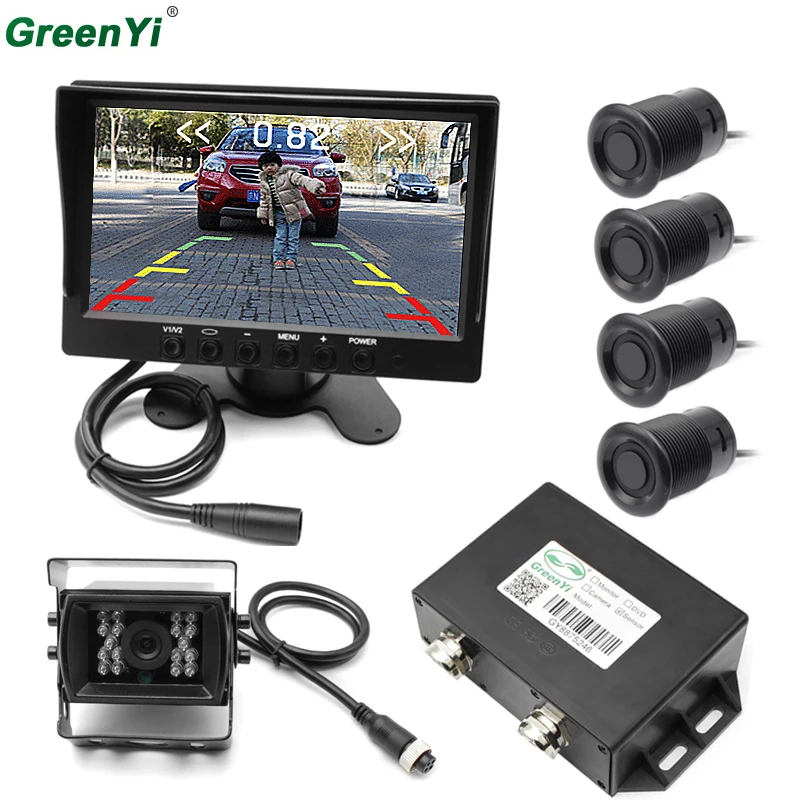 GreenYi Bus Truck Van Caravan Trailers Camper Video Parking Sensor Reverse Backup Radar Assistance IR Rear View Reverse Camera
GreenYi Bus Truck Van Caravan Trailers Camper Video Parking Sensor Reverse Backup Radar Assistance IR Rear View Reverse Camera
