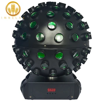 IMRELAX Super LED Magic Ball Light 5x18W RGBWA UV 6in1 LED Stage Light Effect for DJ Stage Disco Ball 
IMRELAX Super LED Magic Ball Light 5x18W RGBWA UV 6in1 LED Stage Light Effect for DJ Stage Disco Ball