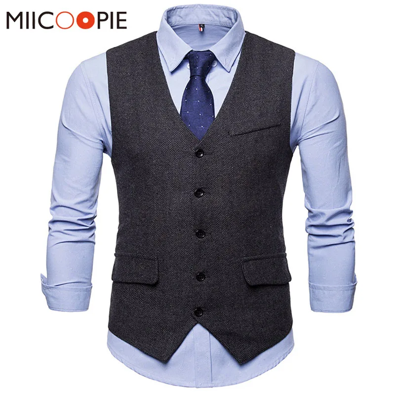 Dress Vests Men 2018 Herringbone Chalecos Para Hombre Suit Vest Male Waistcoat Gilet Sleeveless Formal Weeding Business Vest XXL
Dress Vests Men 2018 Herringbone Chalecos Para Hombre Suit Vest Male Waistcoat Gilet Sleeveless Formal Weeding Business Vest XXL
