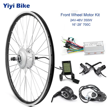 26 inch Front Wheel Electric Bicycle Brushless Hub Motor, 350W 24V 36V 48V E Bike Conversion Kit,For Bicicleta Road Mountain MTB
26 inch Front Wheel Electric Bicycle Brushless Hub Motor, 350W 24V 36V 48V E Bike Conversion Kit,For Bicicleta Road Mountain MTB