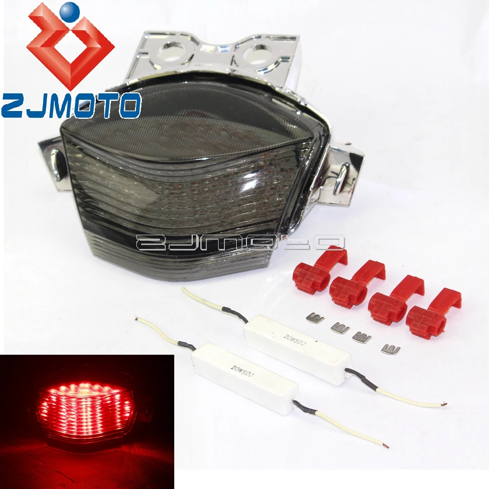 Motorcycle Integrated Tail Light Turn Signals For Kawasaki Ninja 650R ER6N ER6F 2006-2008 Smoke Brake Lamp LED Stop Rear Light
Motorcycle Integrated Tail Light Turn Signals For Kawasaki Ninja 650R ER6N ER6F 2006-2008 Smoke Brake Lamp LED Stop Rear Light