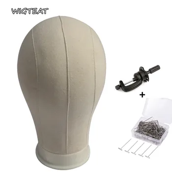 Canvas Block Head For Hair Extension 21"/22"/23"/24"/25" Training Mannequin Head Lace Wigs Making And Display Styling
Canvas Block Head For Hair Extension 21"/22"/23"/24"/25" Training Mannequin Head Lace Wigs Making And Display Styling