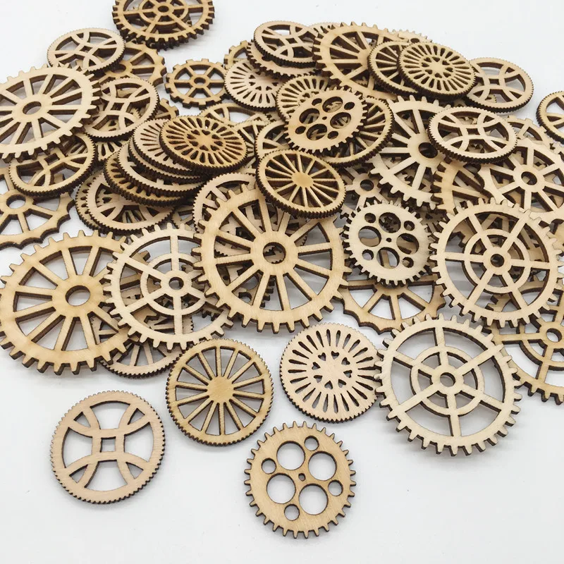 50pcs/lot Mixed Wheel Gear Heart Pattern Wooden Craft Hanging Ornaments Home Party Embellishment DIY Scrapbooking Crafts 62577
50pcs/lot Mixed Wheel Gear Heart Pattern Wooden Craft Hanging Ornaments Home Party Embellishment DIY Scrapbooking Crafts 62577