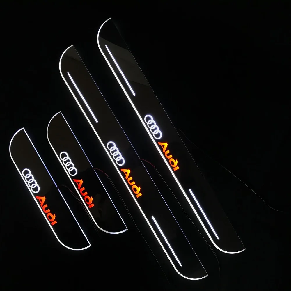 RQXR led moving door scuff for Audi A5 s5 rs5 sportback dynamic door sill plate flat lining overlay flow/fixed light, 4pcs
RQXR led moving door scuff for Audi A5 s5 rs5 sportback dynamic door sill plate flat lining overlay flow/fixed light, 4pcs