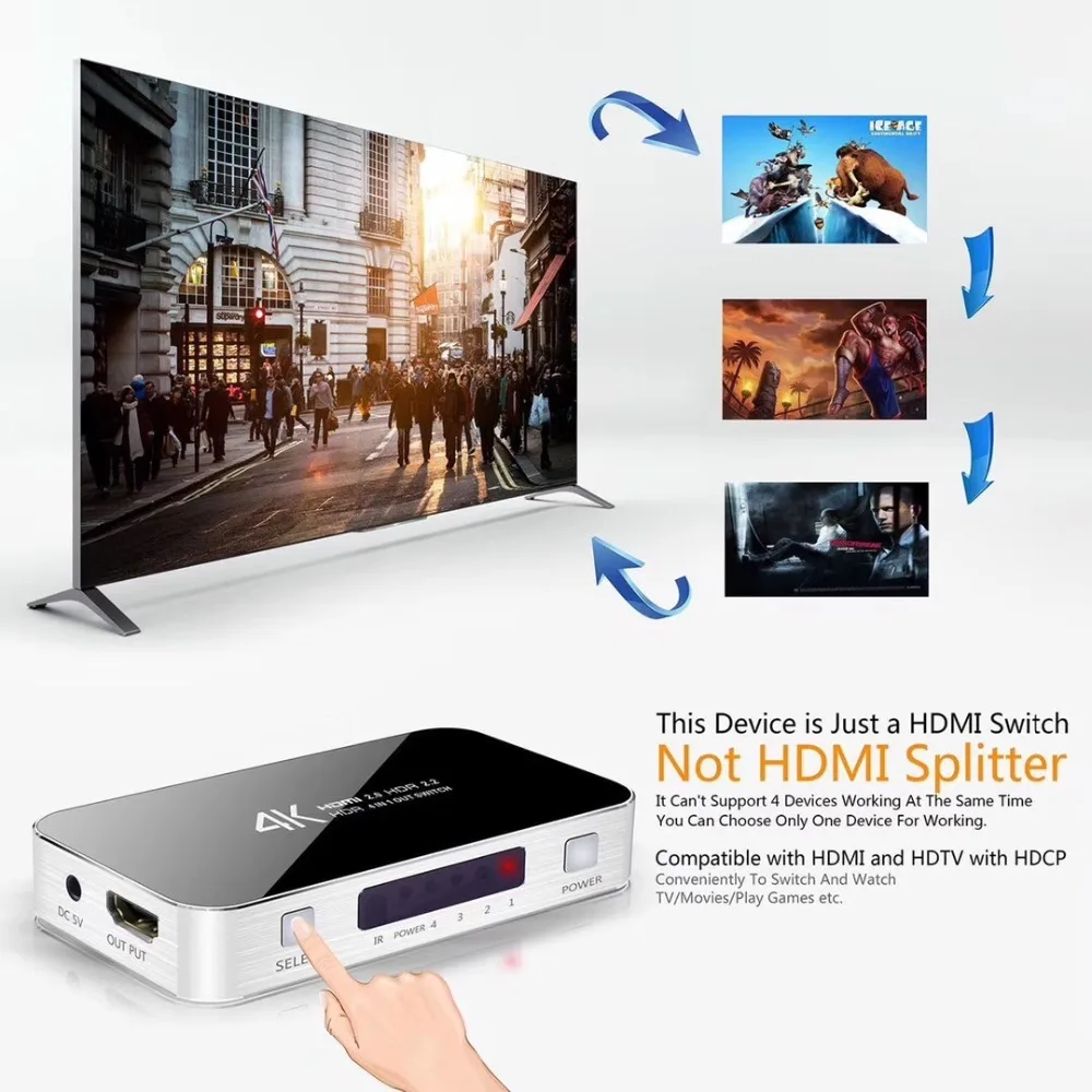 HDMI 2.0 switch 6