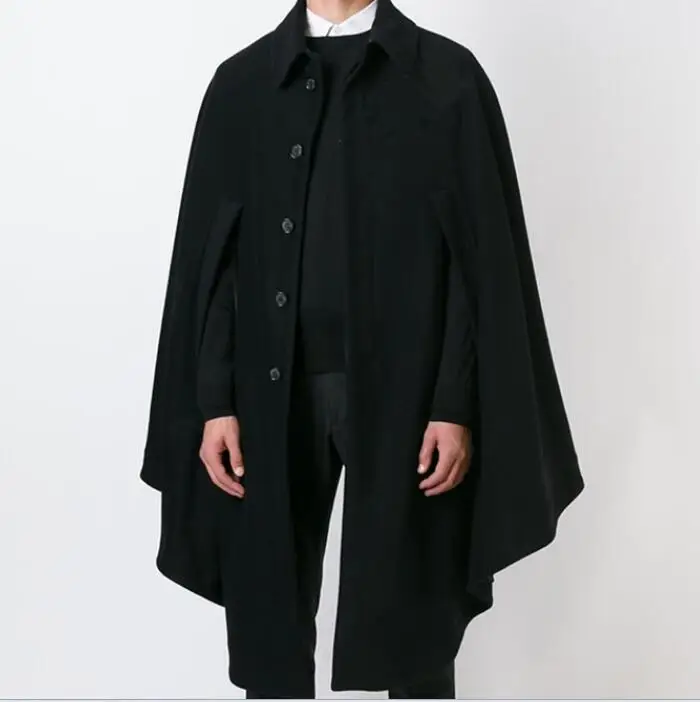 S-6XL HOT 2019 Spring Male New Fashion Personalized custom loose stitching cloak cloak in the long woolen coat
S-6XL HOT 2019 Spring Male New Fashion Personalized custom loose stitching cloak cloak in the long woolen coat