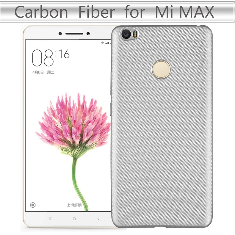 xiaomi max Fashion 3D Texture Fiber Carbon Soft Case For xiaomi Leather Skin Cover Dual Layer Luxury Phone Cases (3)