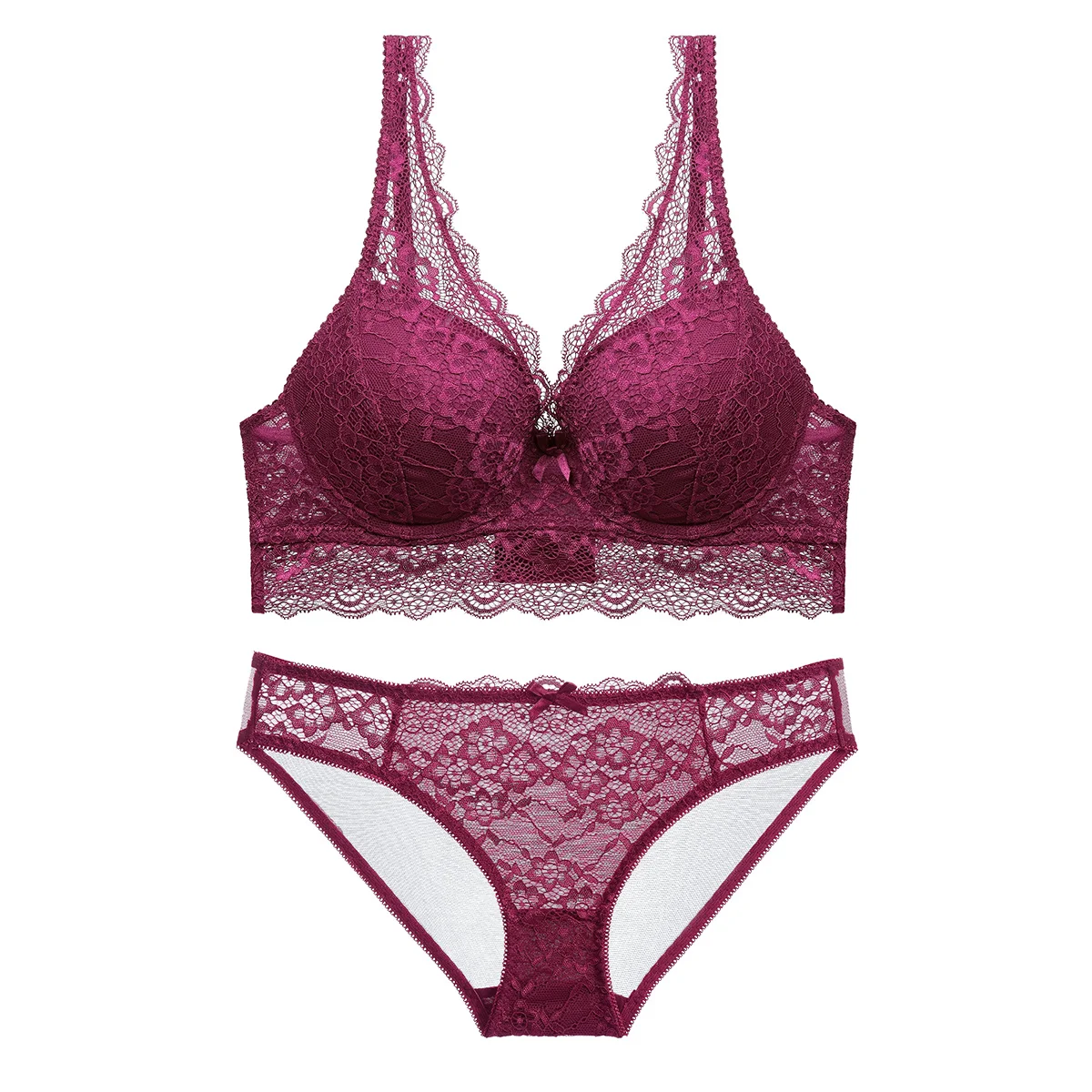 New Fashion Upper Thin Lower Thick Women Underwear Sexy Lingerie Push Up Femme Bralette Set Lace Dentelle Padded Panty and Bra
New Fashion Upper Thin Lower Thick Women Underwear Sexy Lingerie Push Up Femme Bralette Set Lace Dentelle Padded Panty and Bra