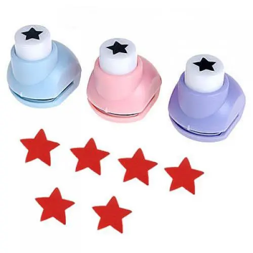 Kid Child Mini Printing Paper Hand Shaper Scrapbook Tags Cards Craft DIY Punch Cutter Tool (Star)
Kid Child Mini Printing Paper Hand Shaper Scrapbook Tags Cards Craft DIY Punch Cutter Tool (Star)