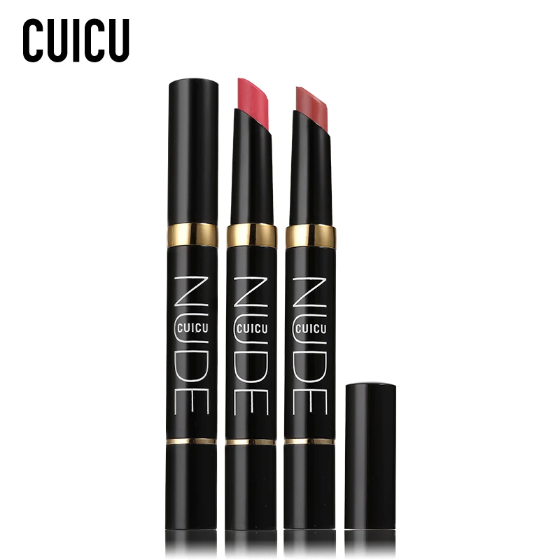 CUICU Brand Velvet Matte Lipstick Pen Makeup Pigmented Nude Batom Smooth Tint Lips Gloss Pencil Long Lasting Cosmetics 8 Colors
CUICU Brand Velvet Matte Lipstick Pen Makeup Pigmented Nude Batom Smooth Tint Lips Gloss Pencil Long Lasting Cosmetics 8 Colors