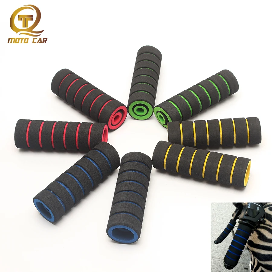 1 Pair Universal Motorcycle Sponge Grips Antiskid Foam Handle Set 100MM 22MM Horns for Cycling Bike MOTO Handlebar Parts Frames
1 Pair Universal Motorcycle Sponge Grips Antiskid Foam Handle Set 100MM 22MM Horns for Cycling Bike MOTO Handlebar Parts Frames