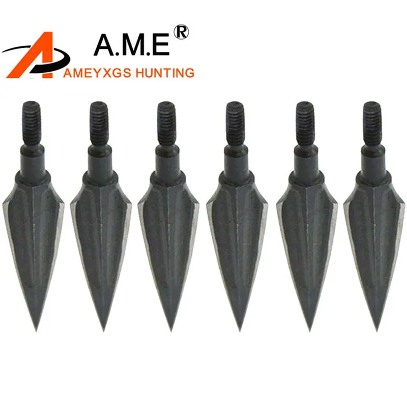 6pcs High Carbon Steel Archery Broadheads 140 Grain Arrow Head Hunting Arrow Tips Compound Bow Recurve Bow Crossbow
6pcs High Carbon Steel Archery Broadheads 140 Grain Arrow Head Hunting Arrow Tips Compound Bow Recurve Bow Crossbow