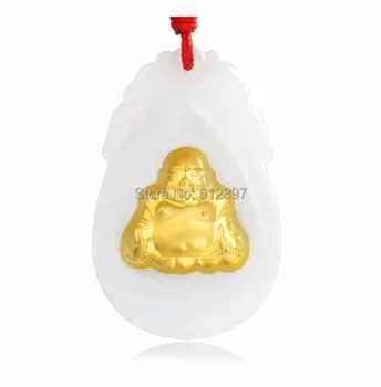 Hot sale 100% Natural Jadeite new 24K Yellow gold Buddha Pendant With Certificate
Hot sale 100% Natural Jadeite new 24K Yellow gold Buddha Pendant With Certificate