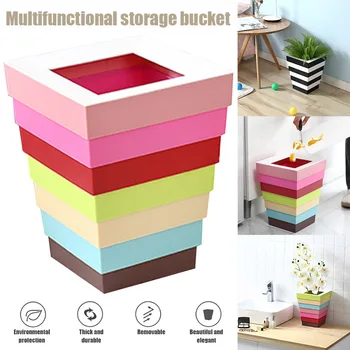 Folding Household Trash Can Plastic Coverless Storage Bucket Thick Durable Non-Slip Paper Bucket WXV Sale
Folding Household Trash Can Plastic Coverless Storage Bucket Thick Durable Non-Slip Paper Bucket WXV Sale