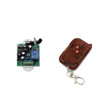 AC85V 110V 120V 220V 250V 1CH 1Channel Radio Remote Control Switch Wireless Remote Switch Receiver Transmitter Learning Code
AC85V 110V 120V 220V 250V 1CH 1Channel Radio Remote Control Switch Wireless Remote Switch Receiver Transmitter Learning Code