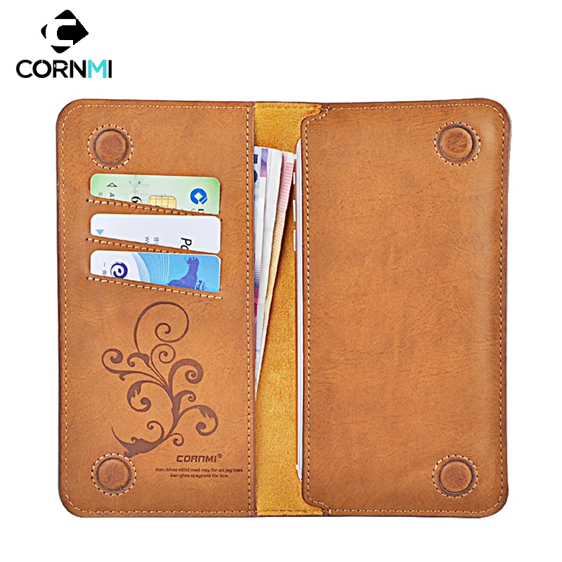 6.0 Universal Vintage Leather Flip Wallet Pouch For iPhone XR XS 8 7 Plus For Samsung For Huawei Cell Phone Case CORNMI
6.0 Universal Vintage Leather Flip Wallet Pouch For iPhone XR XS 8 7 Plus For Samsung For Huawei Cell Phone Case CORNMI