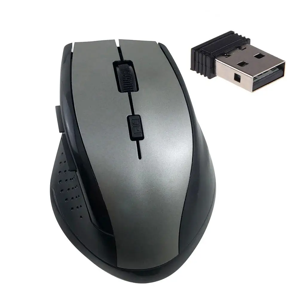 New Arrival PC Computer Laptop Ergonomic 6 Keys 3200DPI Optical 2.4GHz Wireless Gaming Mouse
New Arrival PC Computer Laptop Ergonomic 6 Keys 3200DPI Optical 2.4GHz Wireless Gaming Mouse