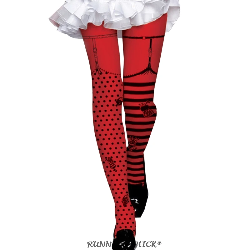 140D autumn and winter thick velvet duck tape printing pantyhose horizontal stripes dot women fashion socks
140D autumn and winter thick velvet duck tape printing pantyhose horizontal stripes dot women fashion socks