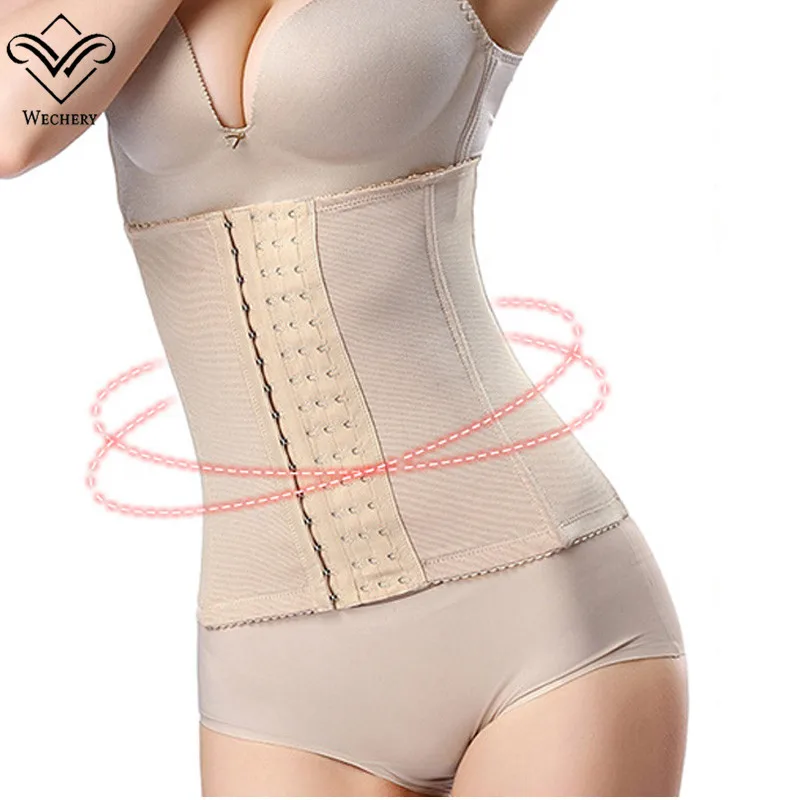 Wechery Waist Trainer Slimming Underwear Belly Belt Modeling Strap Steel Bone Waist Cincher Underbust Fajas Plus Size Girdle
Wechery Waist Trainer Slimming Underwear Belly Belt Modeling Strap Steel Bone Waist Cincher Underbust Fajas Plus Size Girdle