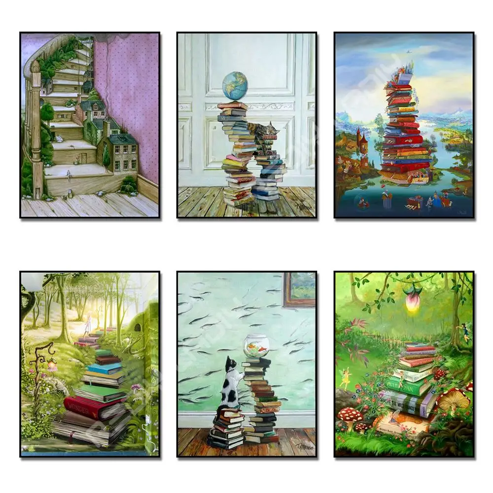 Diamond Painting Forest of Books Rhinestones Cross Stitch Full Square/Round Diamond Embroidery Beaded Mosaic Pattern by Numbers
Diamond Painting Forest of Books Rhinestones Cross Stitch Full Square/Round Diamond Embroidery Beaded Mosaic Pattern by Numbers