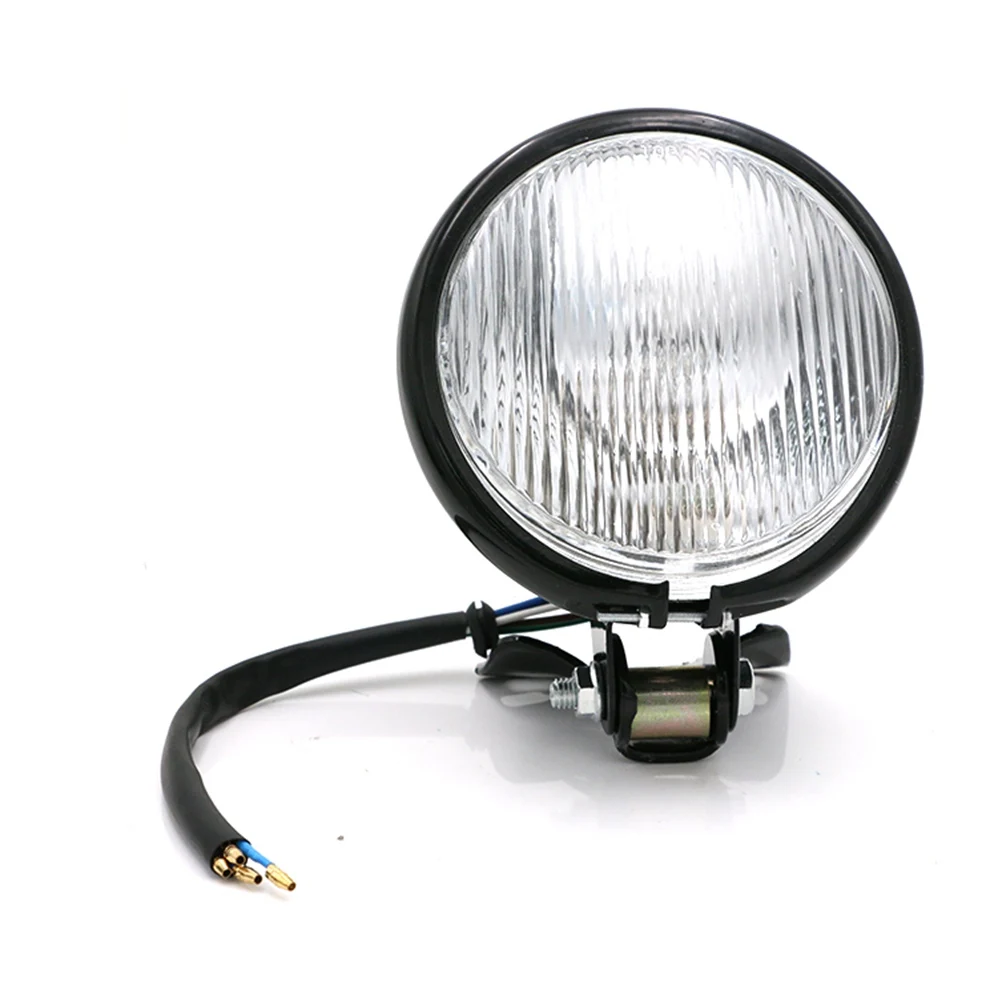 Chrome Motorcycle Headlight Yellow Cafe Racer Head Light Decorative Metal Lights Lighting Modified Motorbike Rear Light
Chrome Motorcycle Headlight Yellow Cafe Racer Head Light Decorative Metal Lights Lighting Modified Motorbike Rear Light